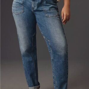 The Wanderer Mid-Rise Relaxed Jeans by Pilcro
